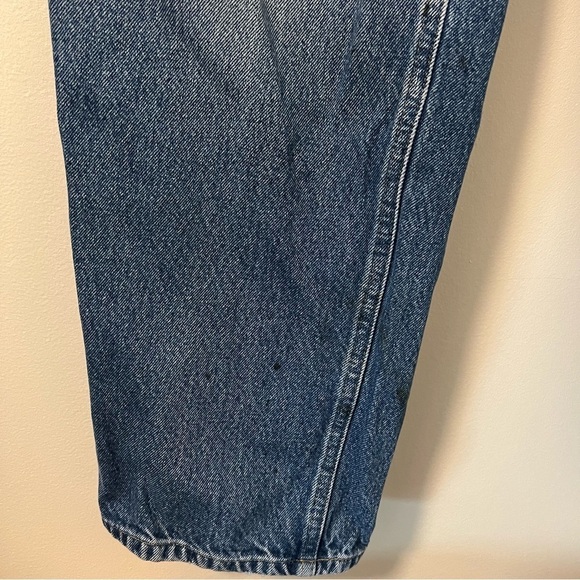 Carhartt Relaxed Fit Dark Wash Jeans - 38/32 - Picture 7 of 8